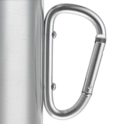 Кружка Trek, с серебристой ручкой-карабином-4