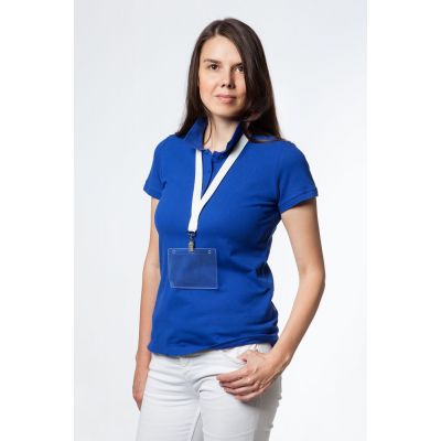 Лента для бейджа Neckband, белая-3