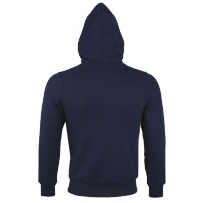 Толстовка унисекс на молнии Sherpa 280, темно-синяя-1