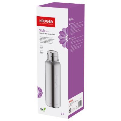 Термобутылка Stela, стальная-1