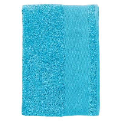 Полотенце махровое Island Small, бирюзовое-0