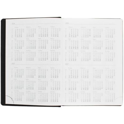 Ежедневник Mobile на заказ, недатированный, черно-оранжевый-6