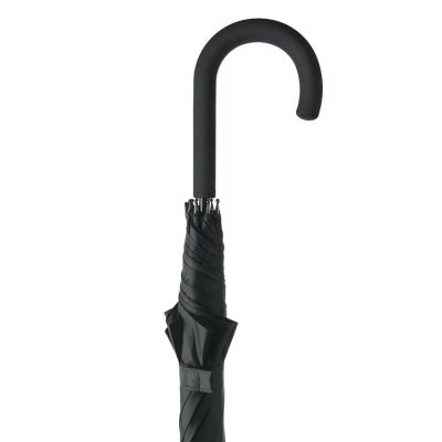 Зонт-трость Unit Wind, черный-5