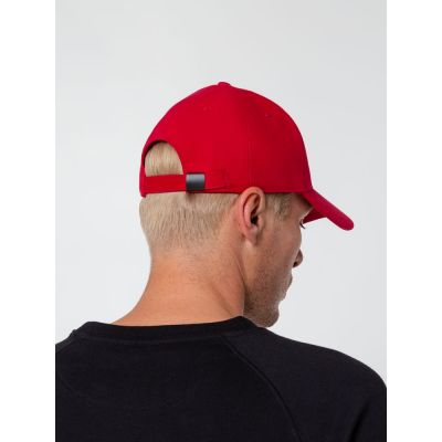 Бейсболка Hillside, красная-9