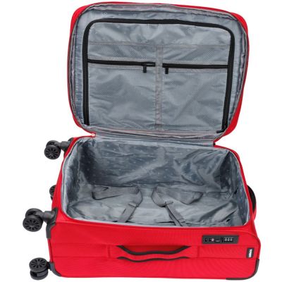 Чемодан Brosno M, красный-3