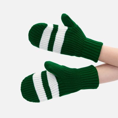 Варежки Winwear, зеленые (глубокий зеленый)-1