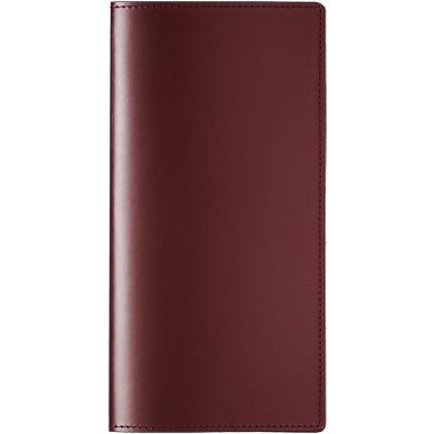 Папка для счета Satiness, бордовая-0