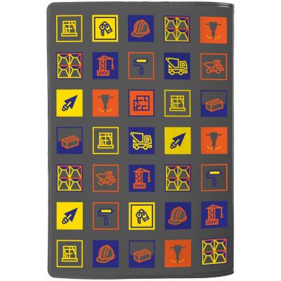 Обложка для паспорта Industry, строительство-1