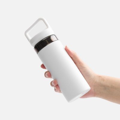 Термостакан Leval с ситечком, белый-2