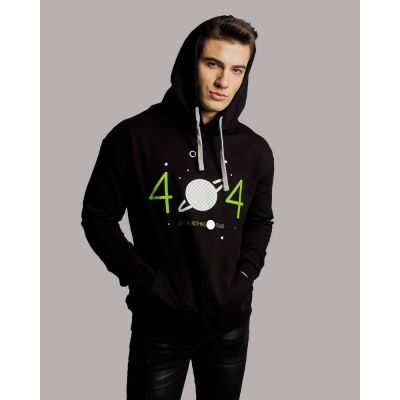 Толстовка с капюшоном Nothing Found, черная-2