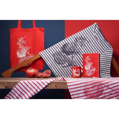 Холщовая сумка Grand Granat, красная-4