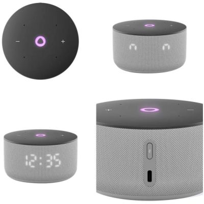 Умная колонка «Яндекс Станция Мини 3», серая-1