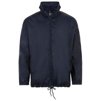 Ветровка унисекс Shift, темно-синяя-0