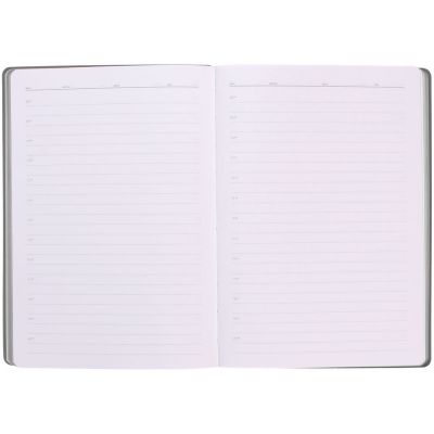 Ежедневник Flexpen Shall, недатированный, серый-10