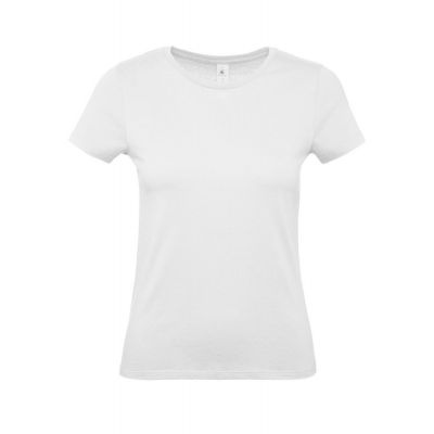 Футболка женская E150, белая-0