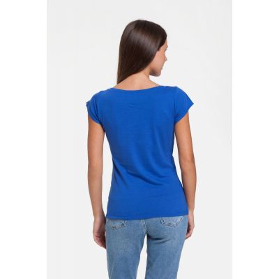 Футболка женская Vibrance, ярко-синяя (royal)-3