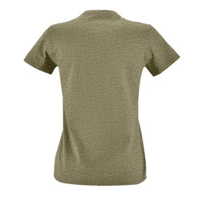 Футболка женская Imperial Fit Women, хаки меланж-1