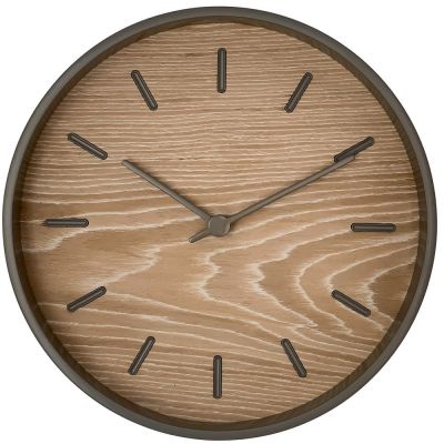 Часы настенные Nissa, беленый дуб-0