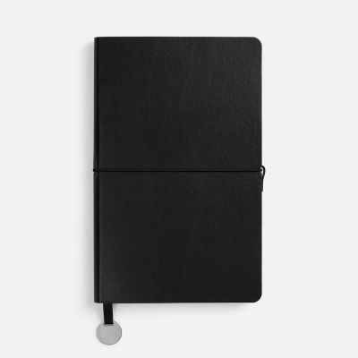 Ежедневник Waltz, недатированный, черный-3