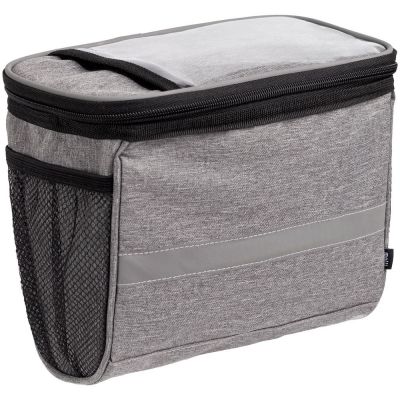 Термосумка для велосипеда Cool Bike, серая-0