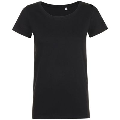 Футболка женская Mia, черная-0