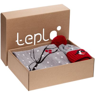 Коробка Teplo, большая, крафт-3