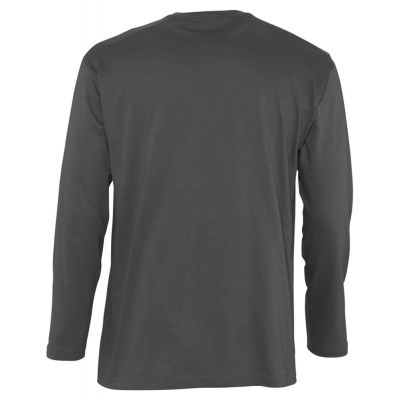 Футболка с длинным рукавом Monarch 150, темно-серая-1