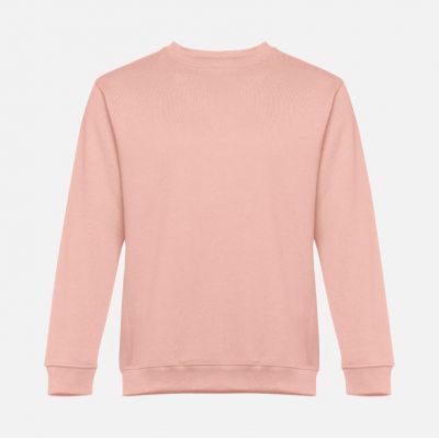Свитшот унисекс Delta, розовый (лососевый)-0
