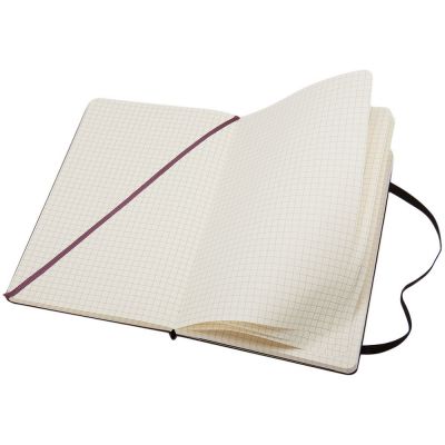 Записная книжка Moleskine Classic Large, в клетку, черная-3