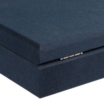 Шкатулка Drapery, синяя-5