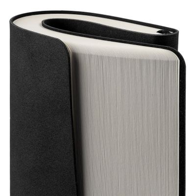 Ежедневник Nubuk, недатированный, темно-серый-5