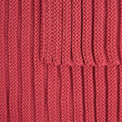 Плед Quill, красный (коралл)-2