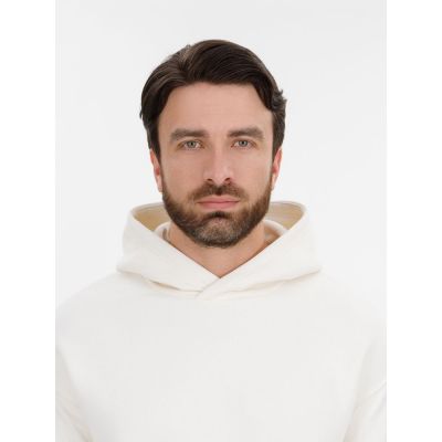 Худи оверсайз унисекс Snuggie, молочно-белое-10