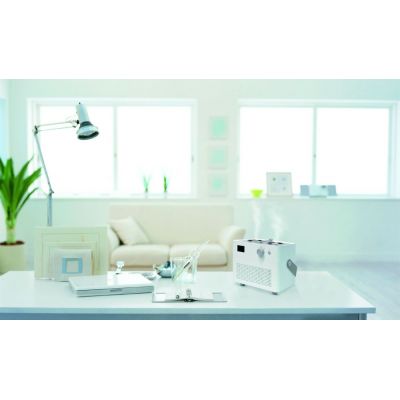 Переносной увлажнитель-ароматизатор с подсветкой Breathe at Ease, белый-7