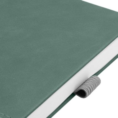 Ежедневник Horizon, недатированный, серый с зеленым-6