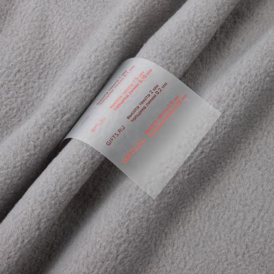 Лейбл силиконовый Biguna, М, прозрачный матовый-2