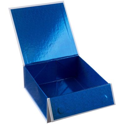 Коробка складная Gallant, M, белая с синим-2