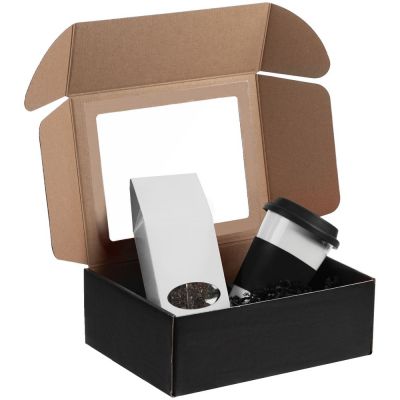 Набор «Чайная пауза», черный с белым-2