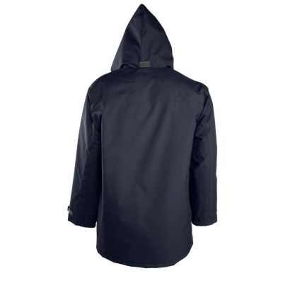 Куртка на стеганой подкладке River, темно-синяя-1