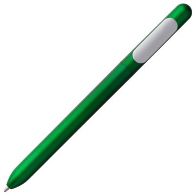 Ручка шариковая Swiper Silver, зеленый металлик-1