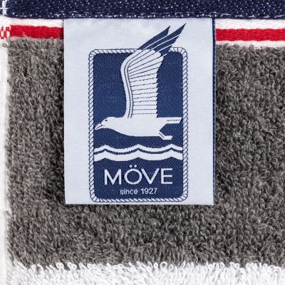 Полотенце Athleisure Strip Medium, белое-2