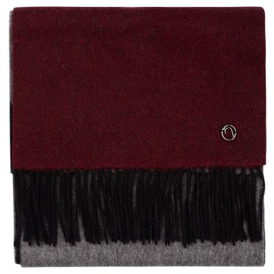 Шарф Charming, коричневый с оранжевым-1