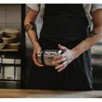 Термос для еды Jerrycan 470, вакуумный, стальной зеркальный-6