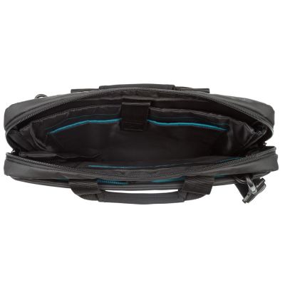 Сумка для ноутбука Qibyte Laptop Bag, темно-серая с черными вставками-4