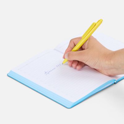 Ручка шариковая Prodir DS11 PMP, желтая-5