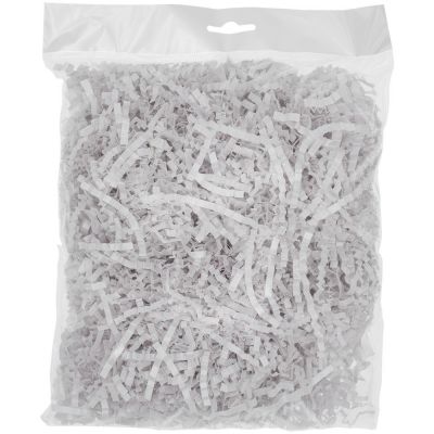 Бумажный наполнитель «Блеск», белый-1