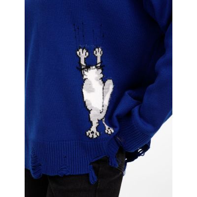 Джемпер Sharpick, темно-синий (кобальт)-10