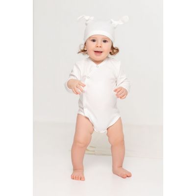Боди детское Baby Prime, молочно-белое-3