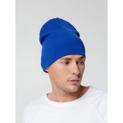 Шапка Tube Top, синяя (василек)-3