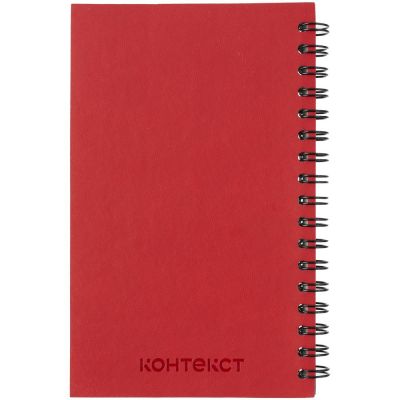 Блокнот Spring Mini, красный-2